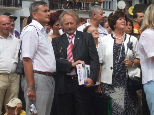 Otvorenie lávky cez rieku Dunajec