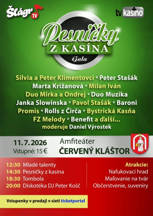 POZÝVAME VÁS NA VEĽKÚ HUDOBNÚ UDALOSŤ LETA!