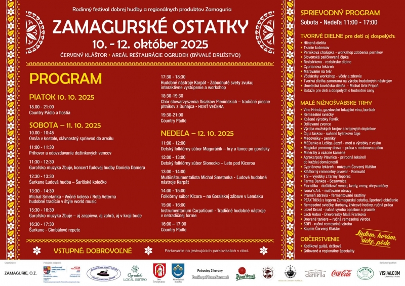 Zamagurské ostatky 2025