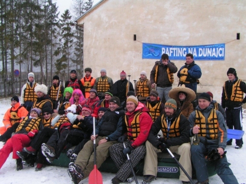 Zimny splav Dunajca 2010