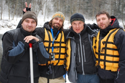 Zimny splav Dunajca 2010
