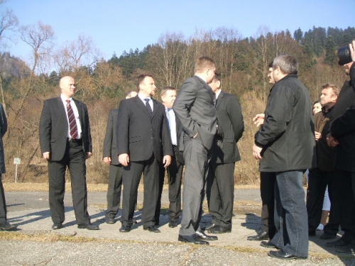 Návšteva predsedu vlády SR - R.Fica v Č.kláštore 24.03.2010