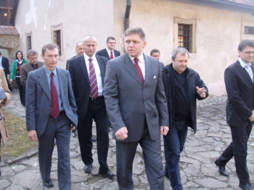Návšteva predsedu vlády SR - R.Fica v Č.kláštore 24.03.2010