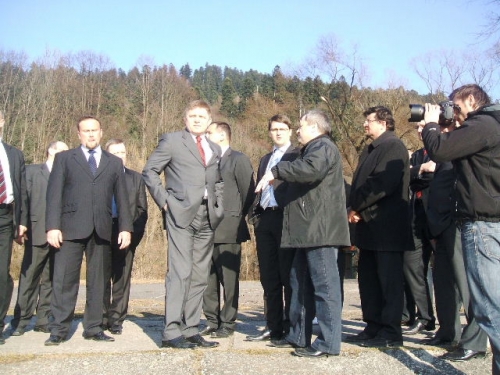 Návšteva predsedu vlády SR - R.Fica v Č.kláštore 24.03.2010