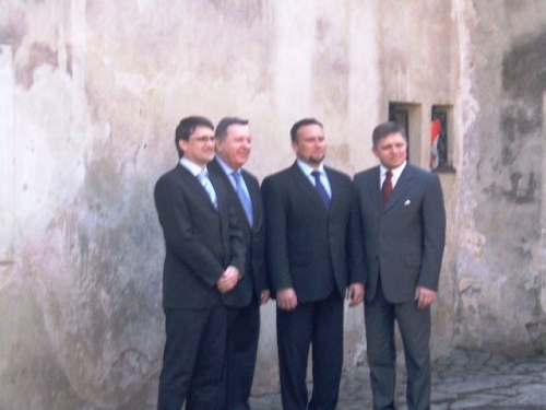 Návšteva predsedu vlády SR - R.Fica v Č.kláštore 24.03.2010