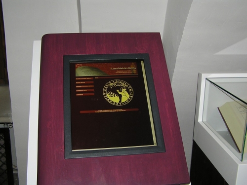 Mobiliar kamaldulskej biblie