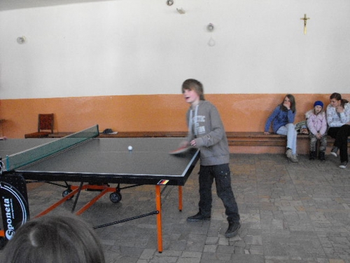 1.ročník o pohár starostu obce Červený Kláštor v stolnom tenise