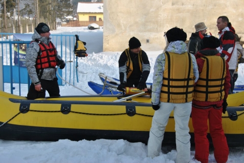 2012 - Zimný splav Dunajca - 4.ročník Pieniny Sport Centrum