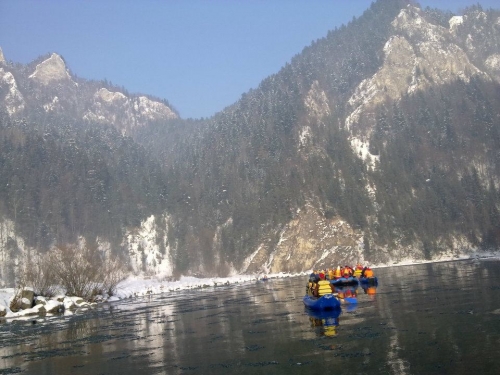 2012 - Zimný splav Dunajca - 4.ročník Pieniny Sport Centrum