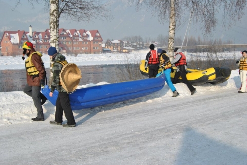 2012 - Zimný splav Dunajca - 4.ročník Pieniny Sport Centrum