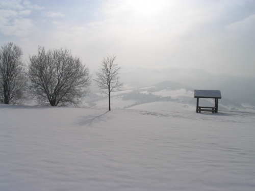Pieniny v zime