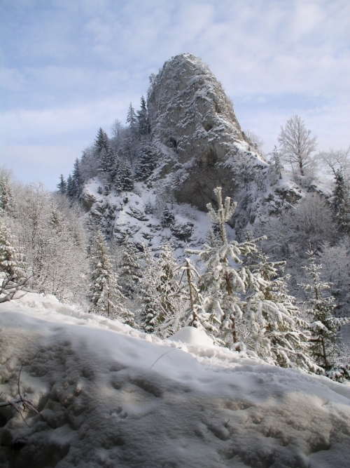 Pieniny v zime