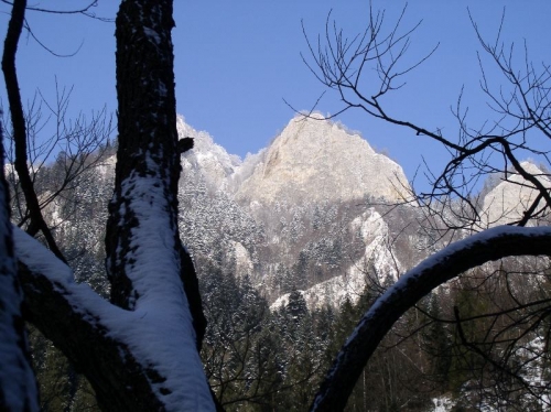 Pieniny v zime