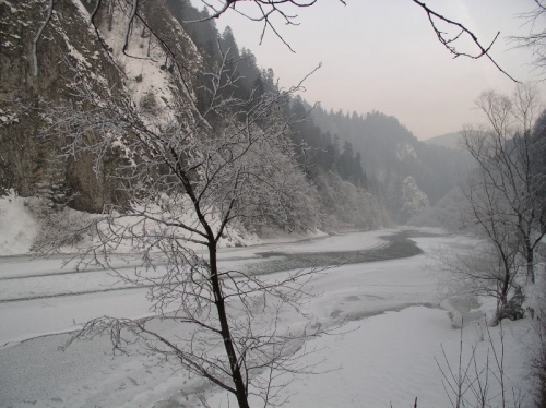 Pieniny v zime