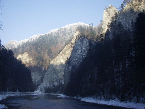 Pieniny v zime