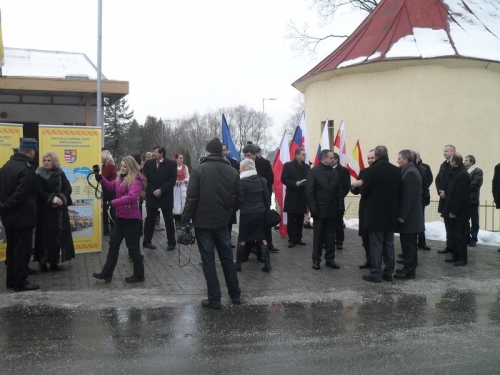 Slávnostné otvorenie rekonštrukcie cesty III-54343 v Č. Kláštore