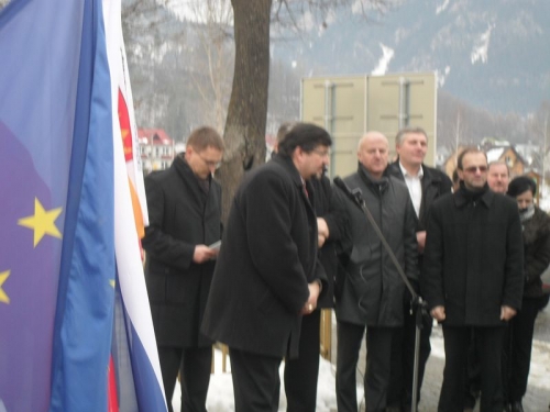 Slávnostné otvorenie rekonštrukcie cesty III-54343 v Č. Kláštore