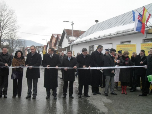Slávnostné otvorenie rekonštrukcie cesty III-54343 v Č. Kláštore