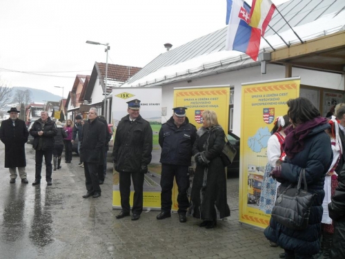 Slávnostné otvorenie rekonštrukcie cesty III-54343 v Č. Kláštore