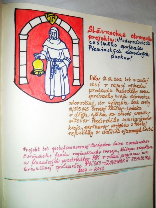 Slávnostné otvorenie rekonštrukcie cesty III-54343 v Č. Kláštore