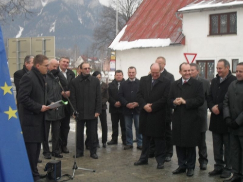 Slávnostné otvorenie rekonštrukcie cesty III-54343 v Č. Kláštore