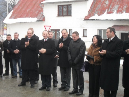 Slávnostné otvorenie rekonštrukcie cesty III-54343 v Č. Kláštore