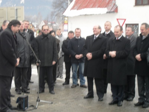 Slávnostné otvorenie rekonštrukcie cesty III-54343 v Č. Kláštore