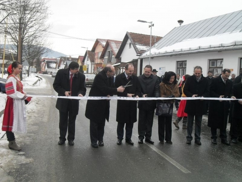 Slávnostné otvorenie rekonštrukcie cesty III-54343 v Č. Kláštore