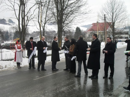 Slávnostné otvorenie rekonštrukcie cesty III-54343 v Č. Kláštore