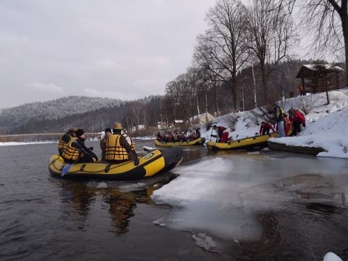 Zimný splav - 5.ročník
