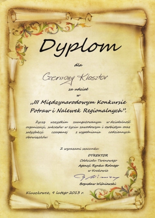 Ochutnávka jedál - Kluszkowce - 3.ročník