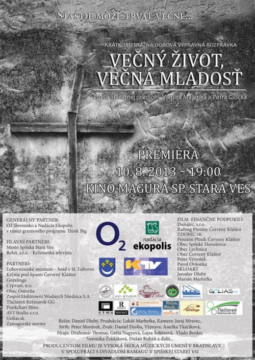 Plagát - premiera filmu Večný život, večná mladosť