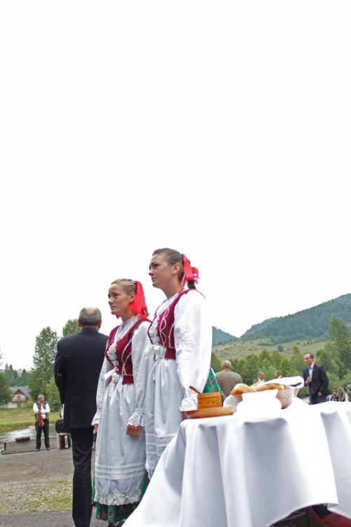 Návšteva J.E. prezidenta SR I.Gašparoviča a J.E. prezidenta PR B.Komorowského v Č.Kláštore 26.8.2013