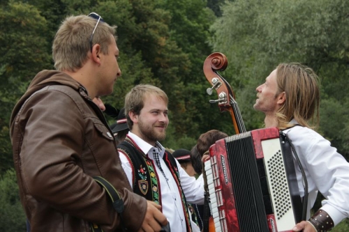 Návšteva J.E. prezidenta SR I.Gašparoviča a J.E. prezidenta PR B.Komorowského v Č.Kláštore 26.8.2013