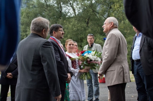 Návšteva J.E. prezidenta SR I.Gašparoviča a J.E. prezidenta PR B.Komorowského v Č.Kláštore 26.8.2013