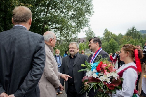 Návšteva J.E. prezidenta SR I.Gašparoviča a J.E. prezidenta PR B.Komorowského v Č.Kláštore 26.8.2013