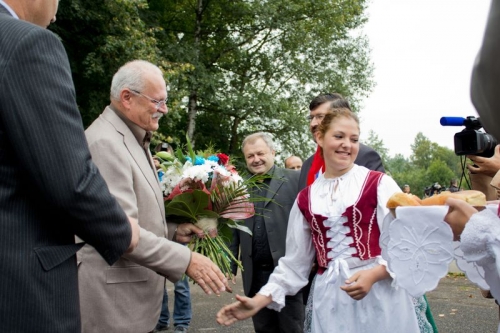 Návšteva J.E. prezidenta SR I.Gašparoviča a J.E. prezidenta PR B.Komorowského v Č.Kláštore 26.8.2013