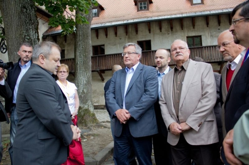 Návšteva J.E. prezidenta SR I.Gašparoviča a J.E. prezidenta PR B.Komorowského v Č.Kláštore 26.8.2013