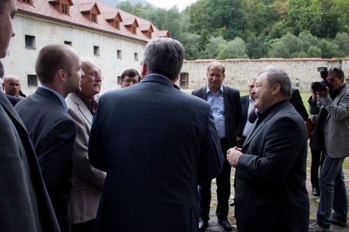 Návšteva J.E. prezidenta SR I.Gašparoviča a J.E. prezidenta PR B.Komorowského v Č.Kláštore 26.8.2013