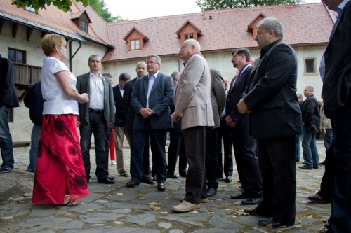Návšteva J.E. prezidenta SR I.Gašparoviča a J.E. prezidenta PR B.Komorowského v Č.Kláštore 26.8.2013