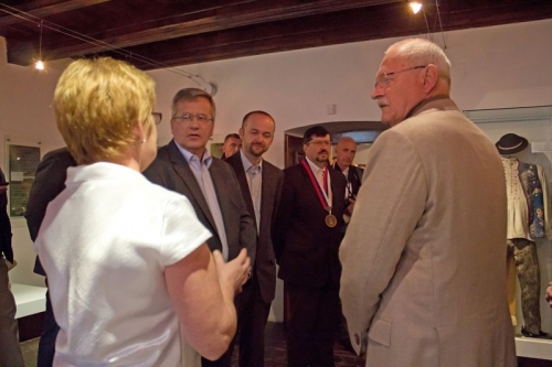 Návšteva J.E. prezidenta SR I.Gašparoviča a J.E. prezidenta PR B.Komorowského v Č.Kláštore 26.8.2013
