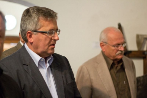 Návšteva J.E. prezidenta SR I.Gašparoviča a J.E. prezidenta PR B.Komorowského v Č.Kláštore 26.8.2013