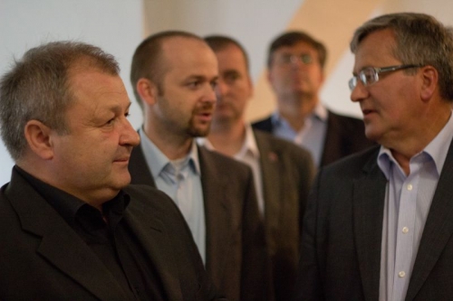 Návšteva J.E. prezidenta SR I.Gašparoviča a J.E. prezidenta PR B.Komorowského v Č.Kláštore 26.8.2013