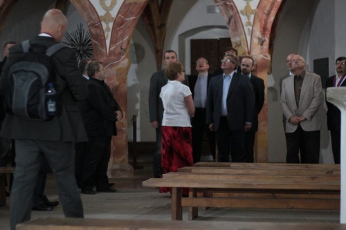 Návšteva J.E. prezidenta SR I.Gašparoviča a J.E. prezidenta PR B.Komorowského v Č.Kláštore 26.8.2013