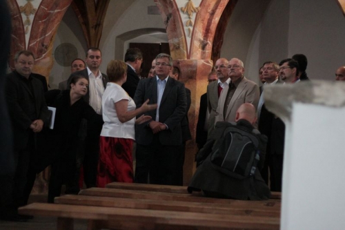 Návšteva J.E. prezidenta SR I.Gašparoviča a J.E. prezidenta PR B.Komorowského v Č.Kláštore 26.8.2013