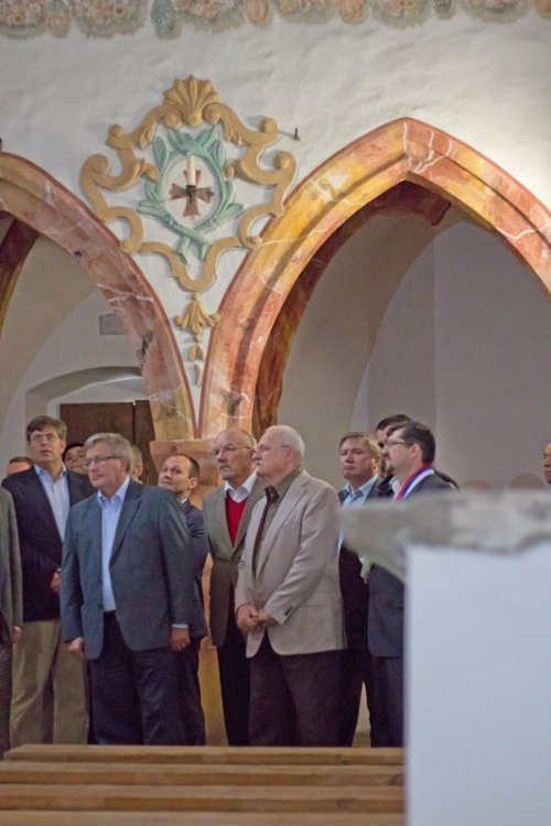 Návšteva J.E. prezidenta SR I.Gašparoviča a J.E. prezidenta PR B.Komorowského v Č.Kláštore 26.8.2013