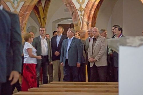 Návšteva J.E. prezidenta SR I.Gašparoviča a J.E. prezidenta PR B.Komorowského v Č.Kláštore 26.8.2013