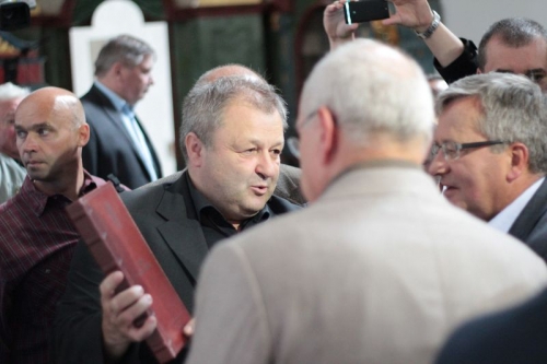 Návšteva J.E. prezidenta SR I.Gašparoviča a J.E. prezidenta PR B.Komorowského v Č. Kláštore 26.8.2013