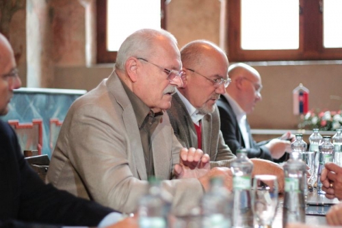 Návšteva J.E. prezidenta SR I.Gašparoviča a J.E. prezidenta PR B.Komorowského v Č. Kláštore 26.8.2013