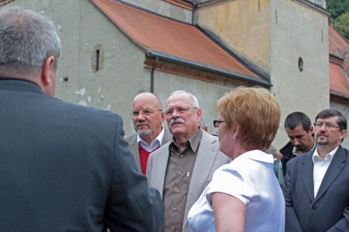 Návšteva J.E. prezidenta SR I.Gašparoviča a J.E. prezidenta PR B.Komorowského v Č. Kláštore 26.8.2013
